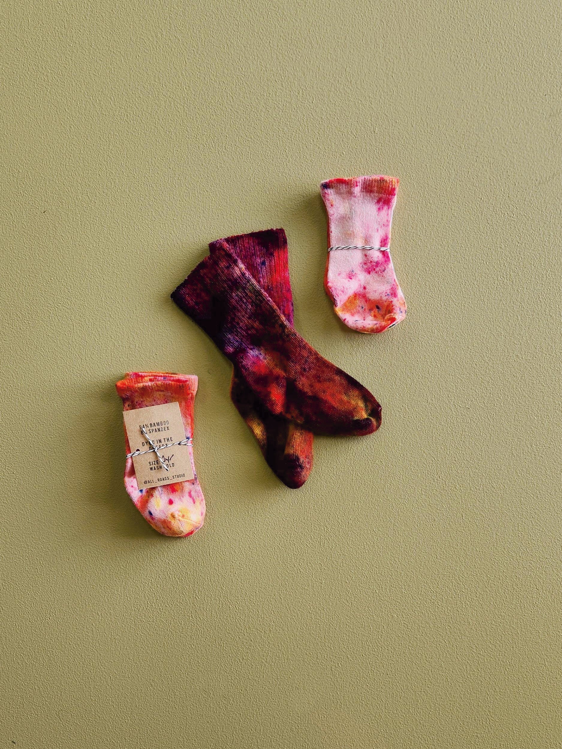 Fun Hot Confetti Kids Socks - Size 4T