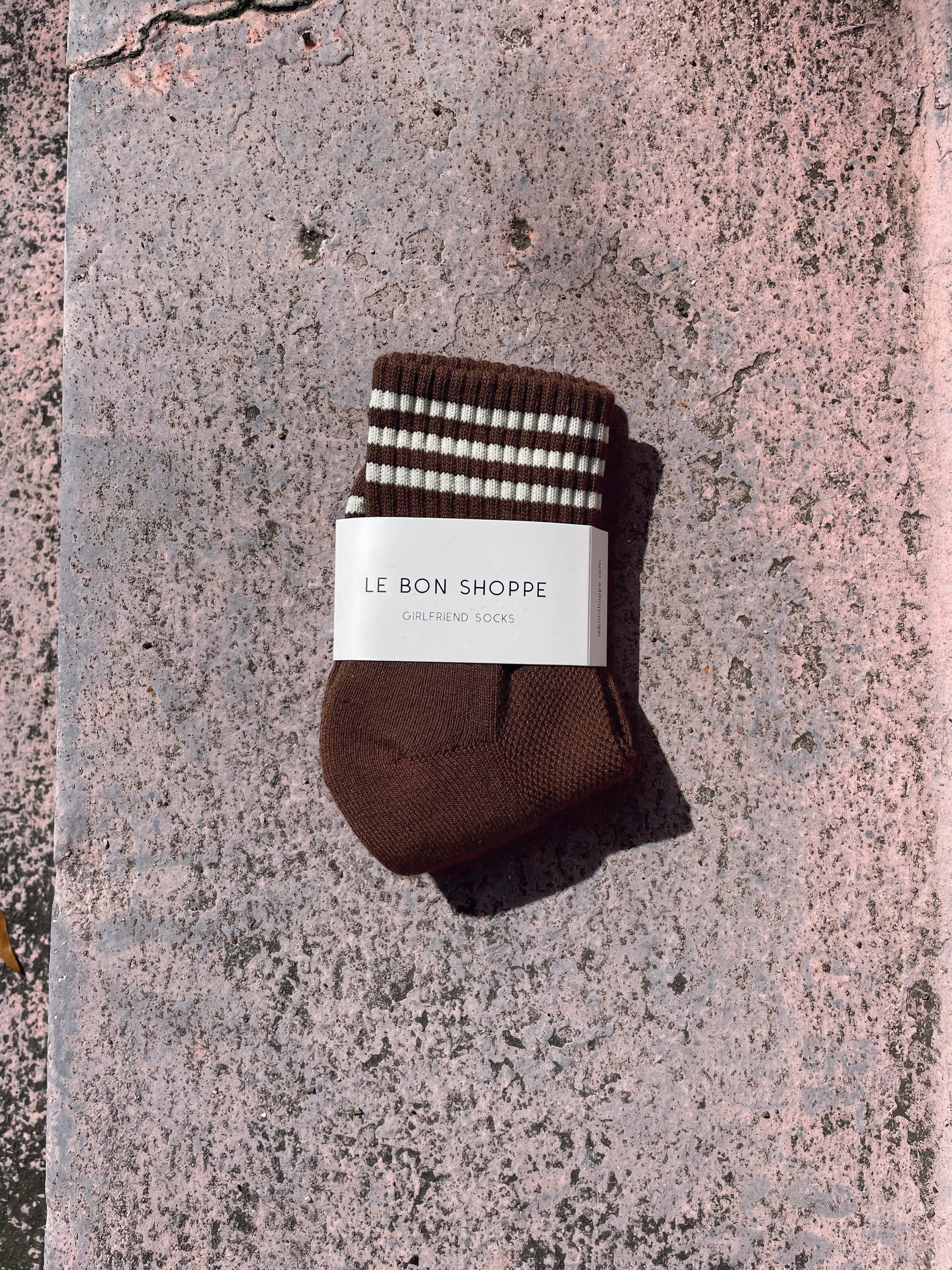 Mahogany Girlfriend Socks