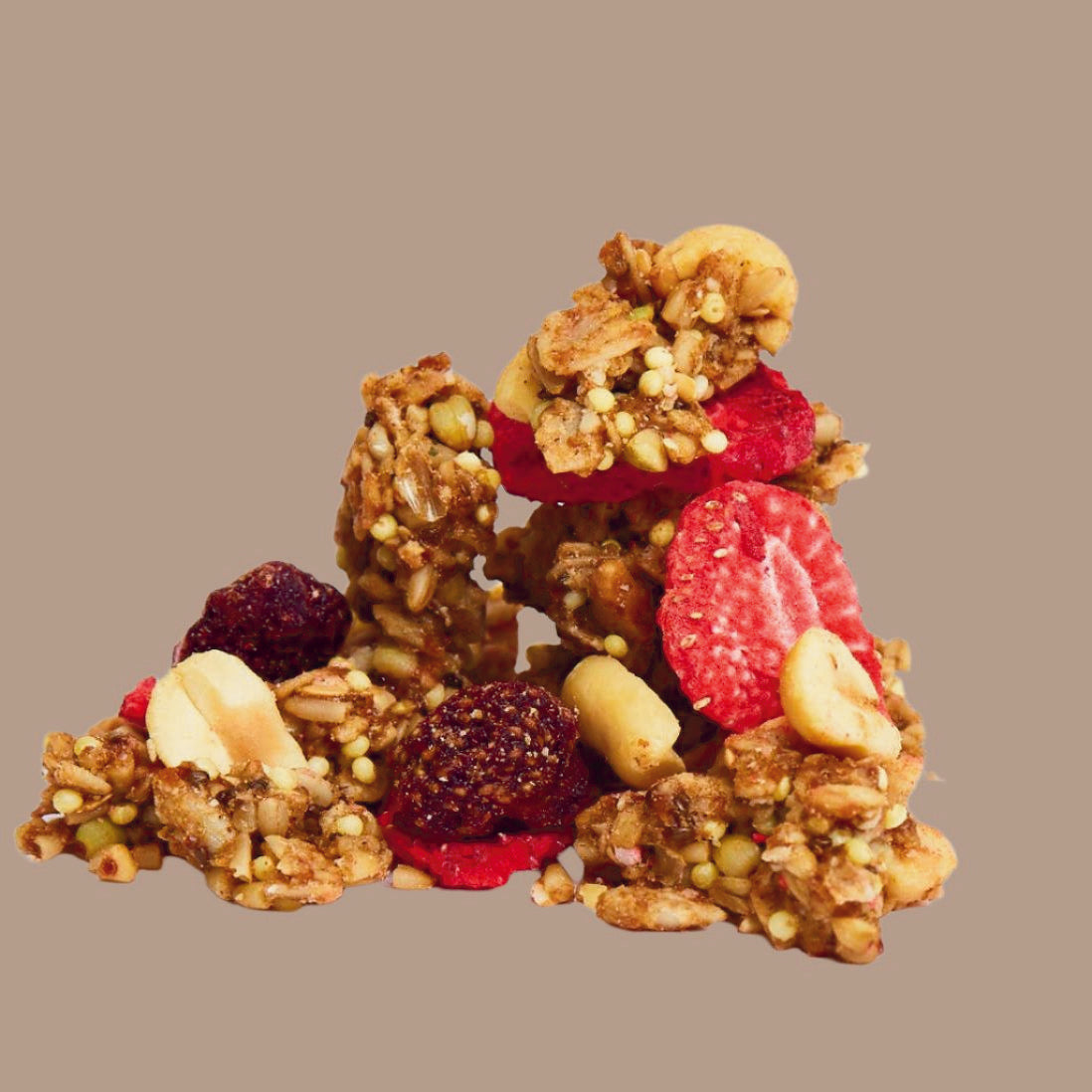 Irresistible Strawberry & Salty Peanut Granola