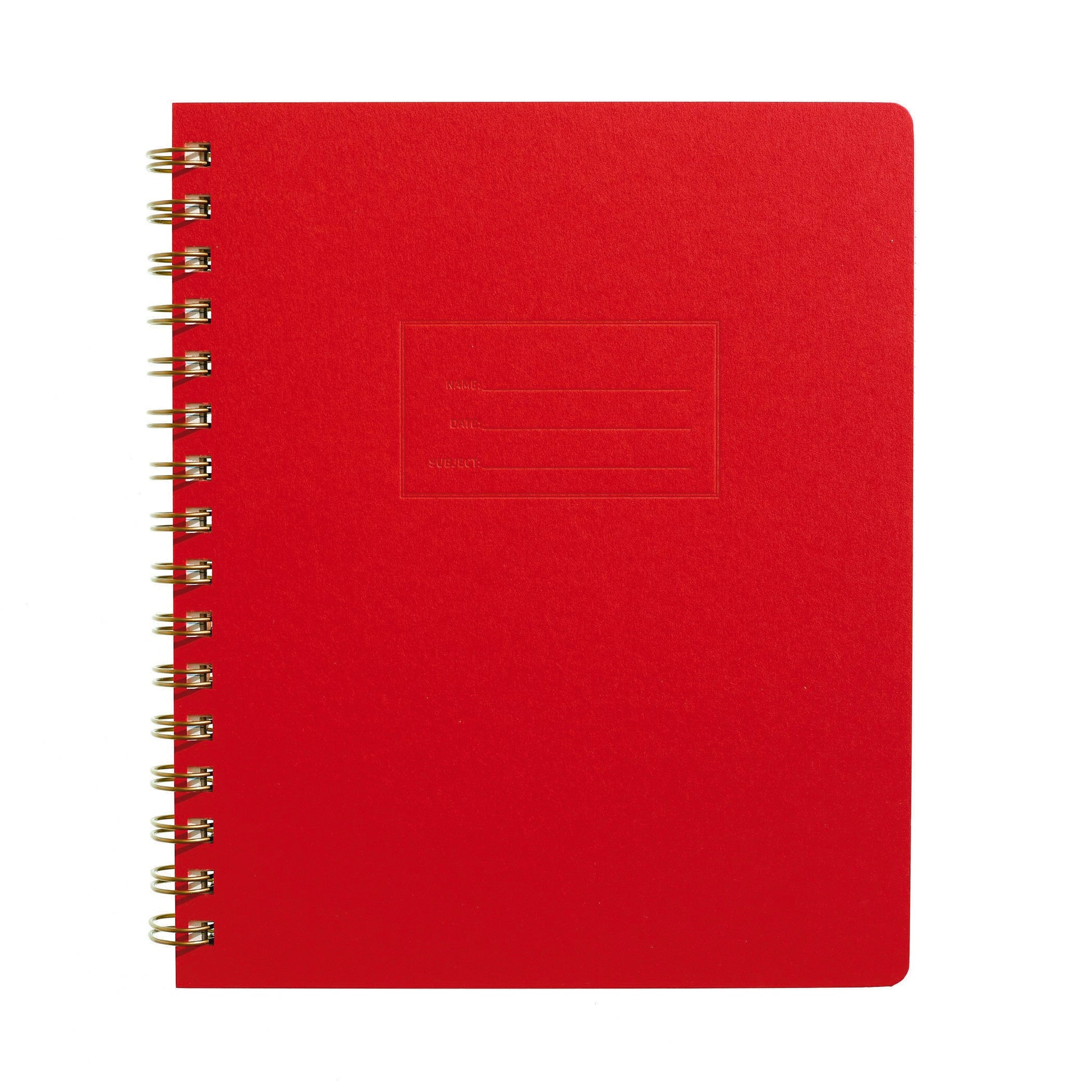 Warm Red Standard Notebook: Perfect for Right-Handed Sketching