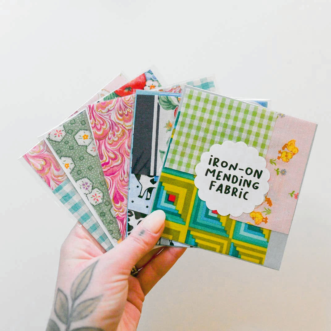 Small Iron-On Mending Patch Pack