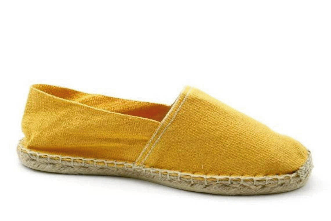 Timeless Basque Mustard Espadrilles