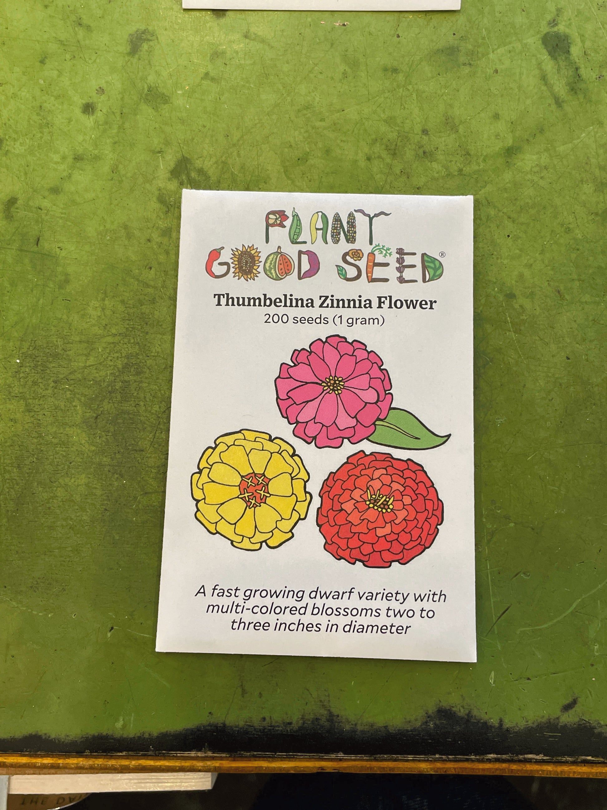 Charming Thumbelina Zinnia Seeds