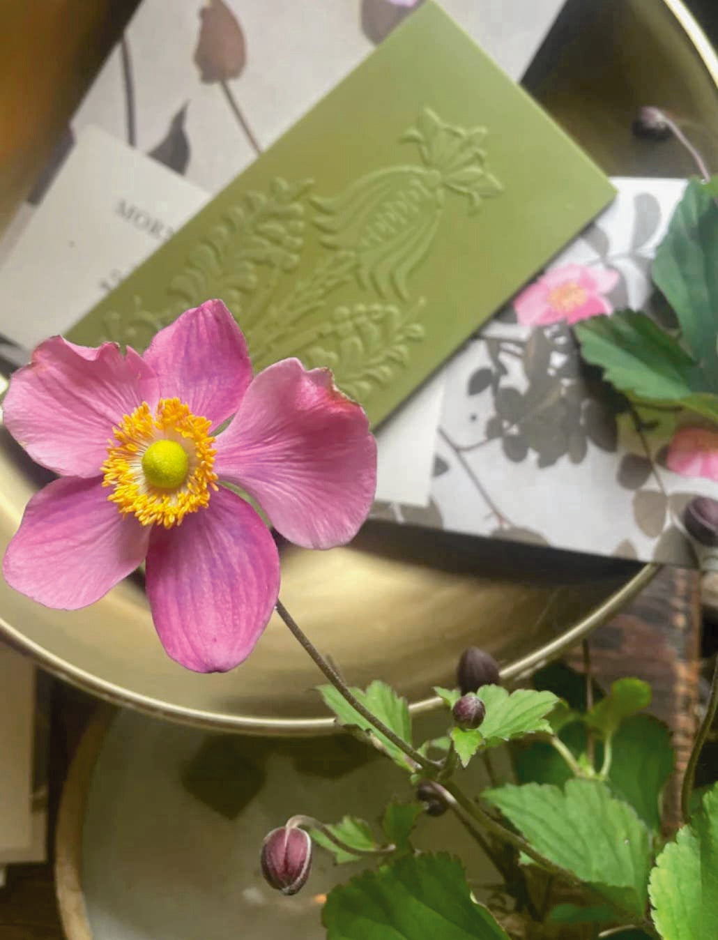 Irresistible Matcha Rose Chocolate Bar