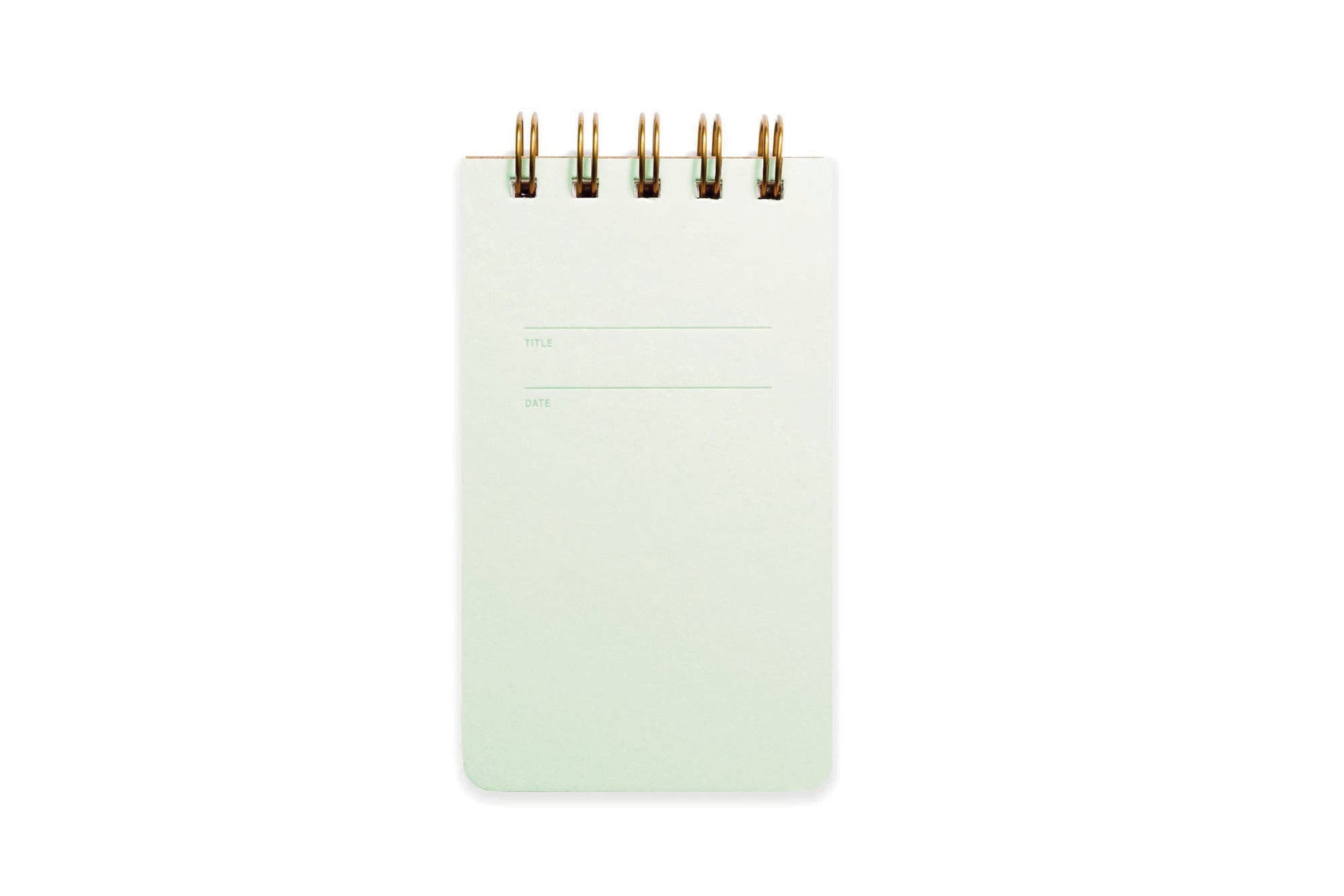 Mint Lined Reporter Notebook