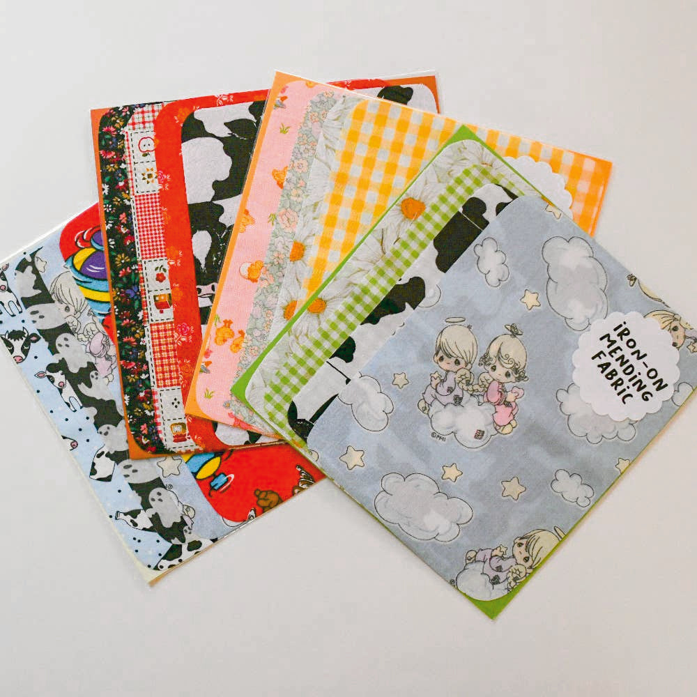 Small Iron-On Mending Patch Pack