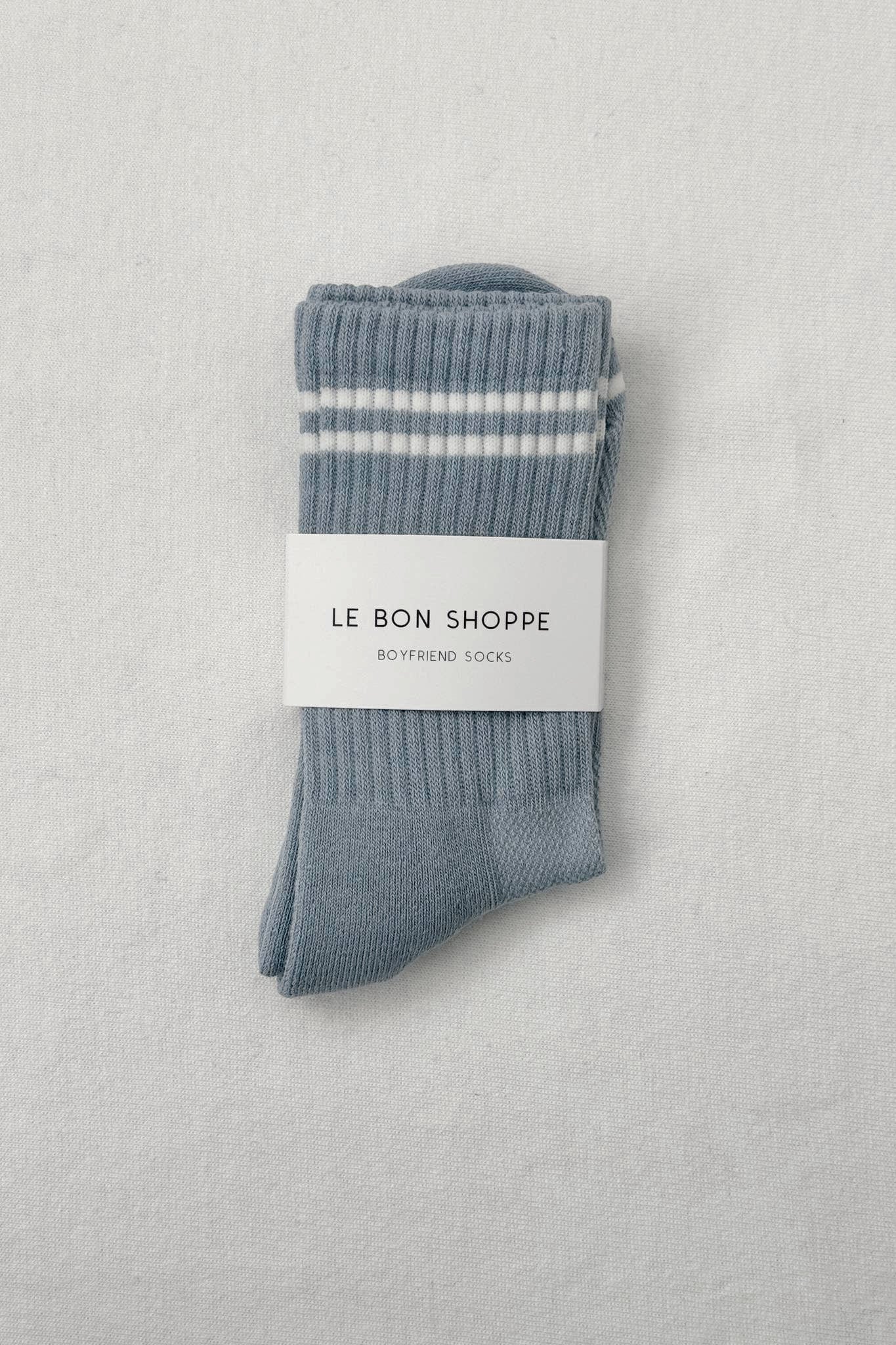 Cozy Boyfriend Socks: Biscotti