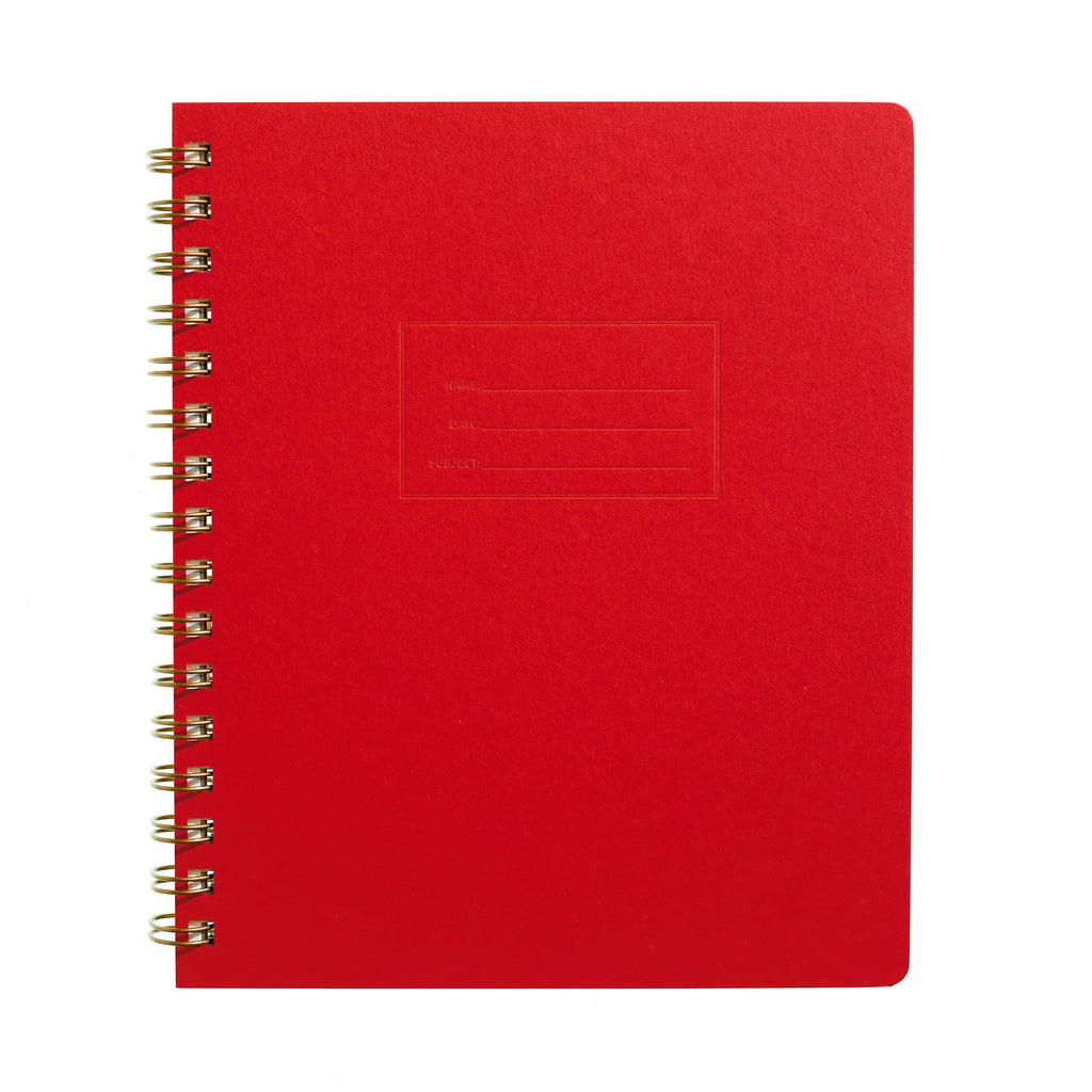 Warm Red Standard Notebook: Perfect for Right-Handed Sketching