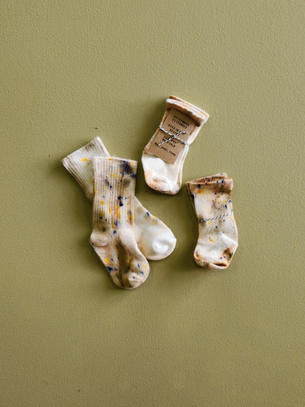 Playful Kids Confetti Socks - Sand, 4T