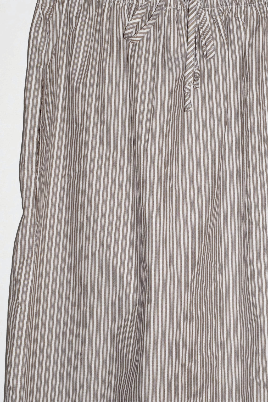 Cruz Skirt: Brown with Multi Stripes
