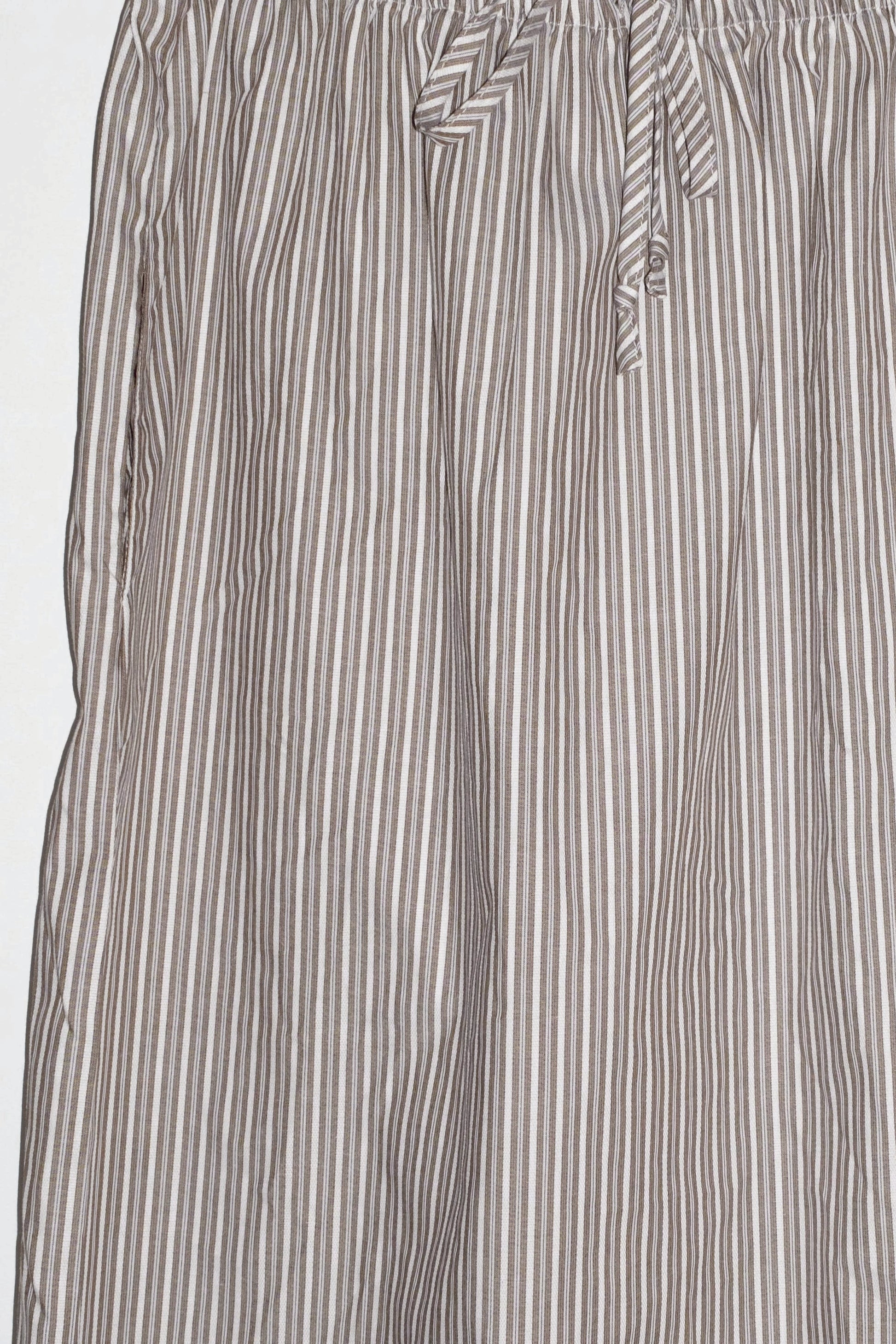 Cruz Skirt: Brown with Multi Stripes
