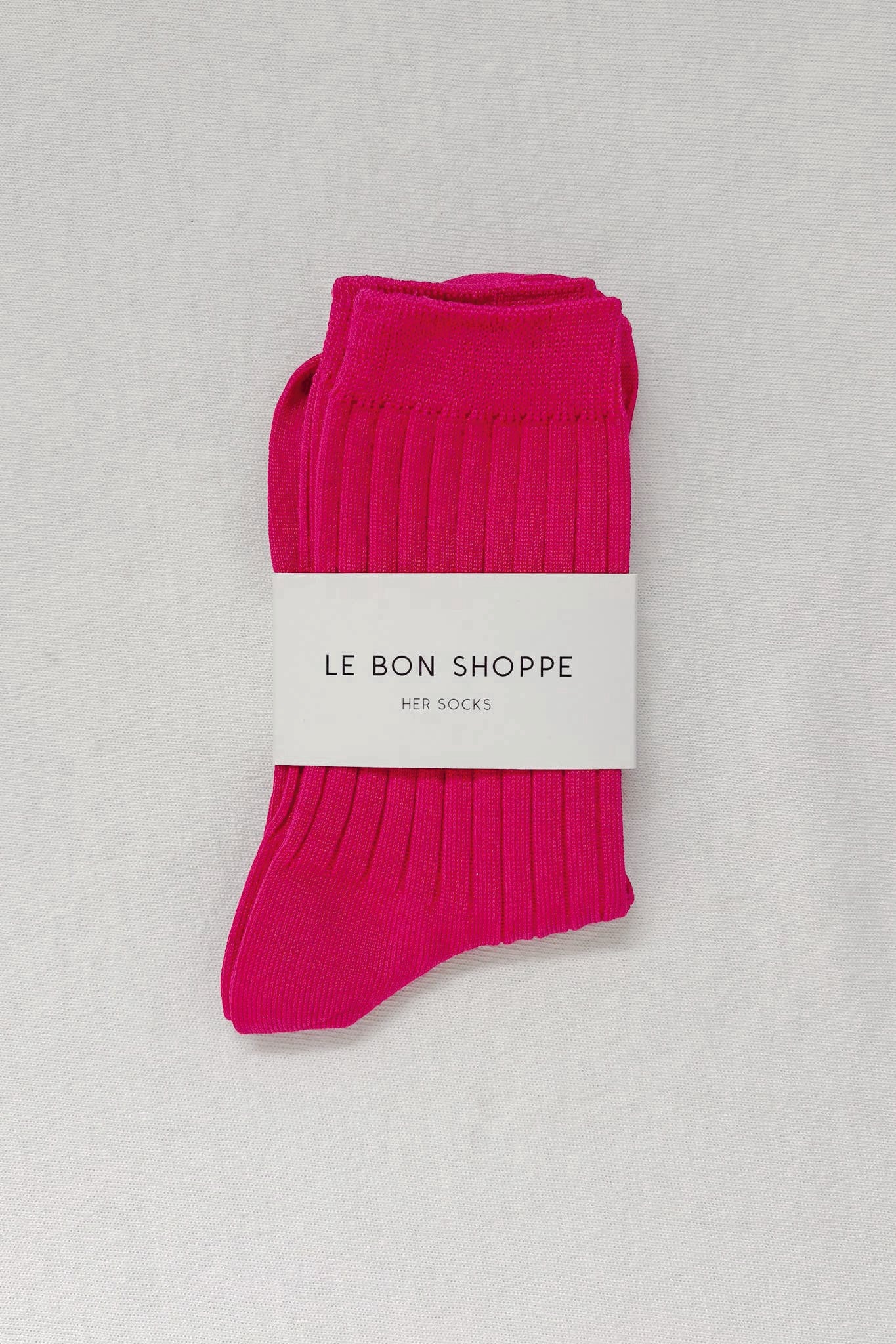 Stunning Fuchsia Socks for Her