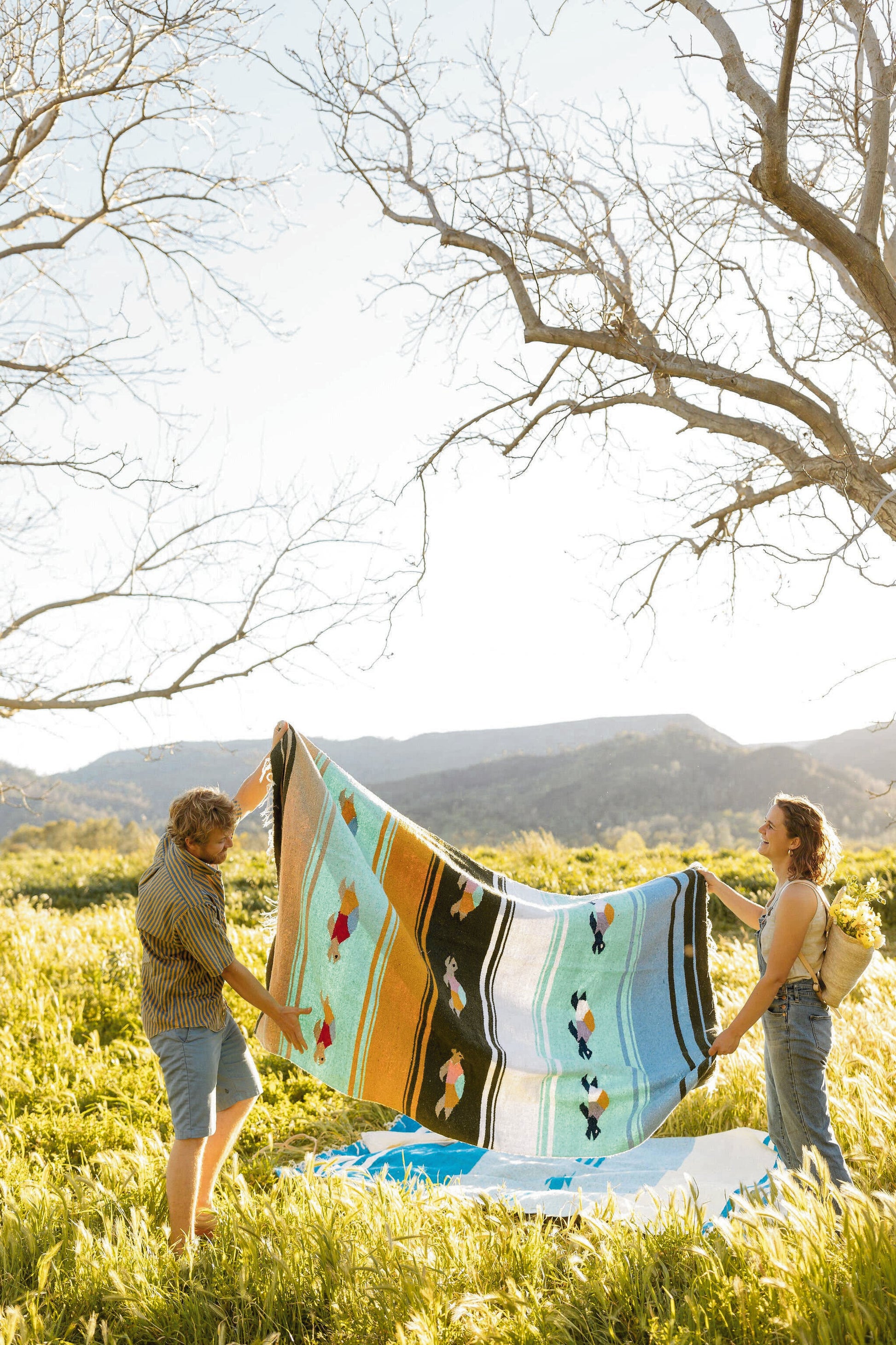 Tortuga Verde Blanket Roll