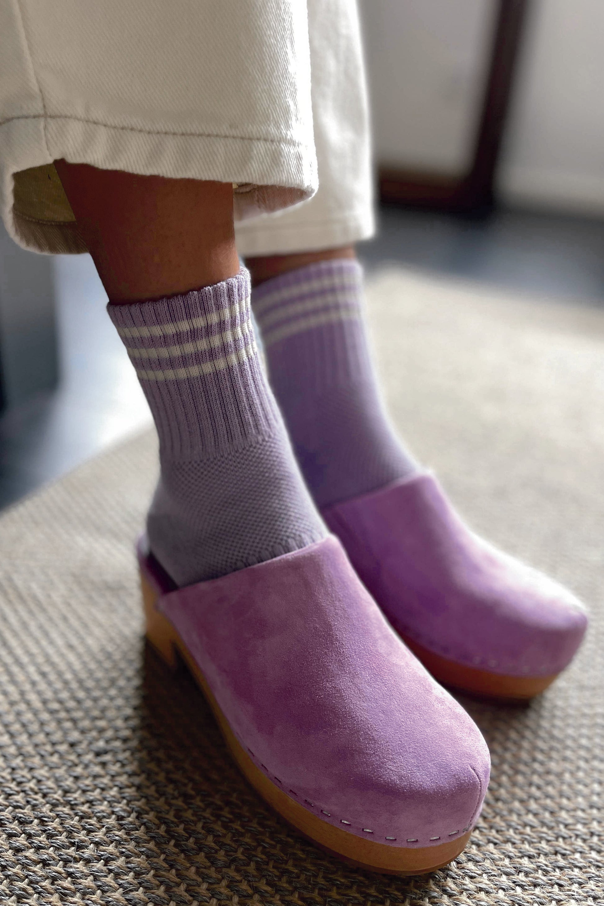 Chic Girlfriend Socks in Iris