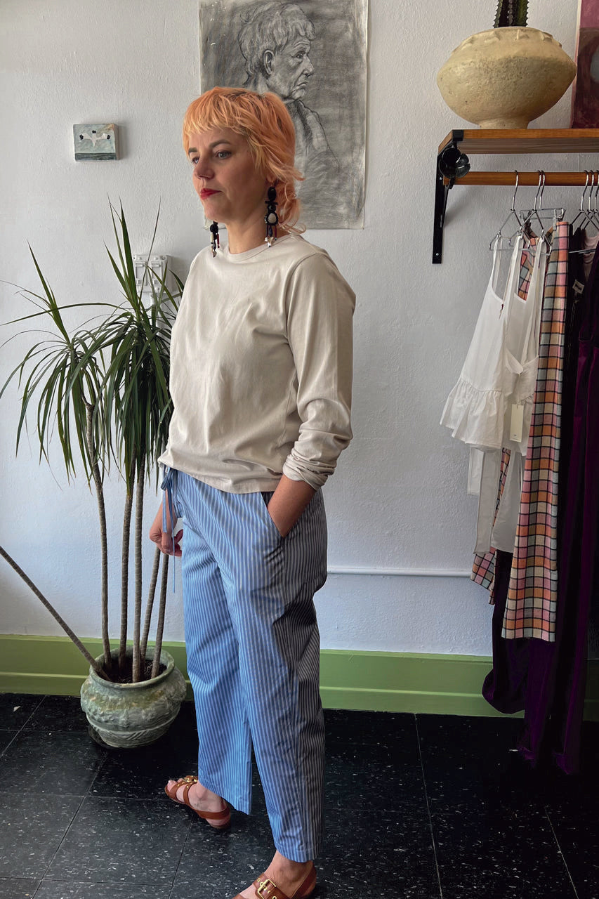 Stylish Striped Pajama Pants