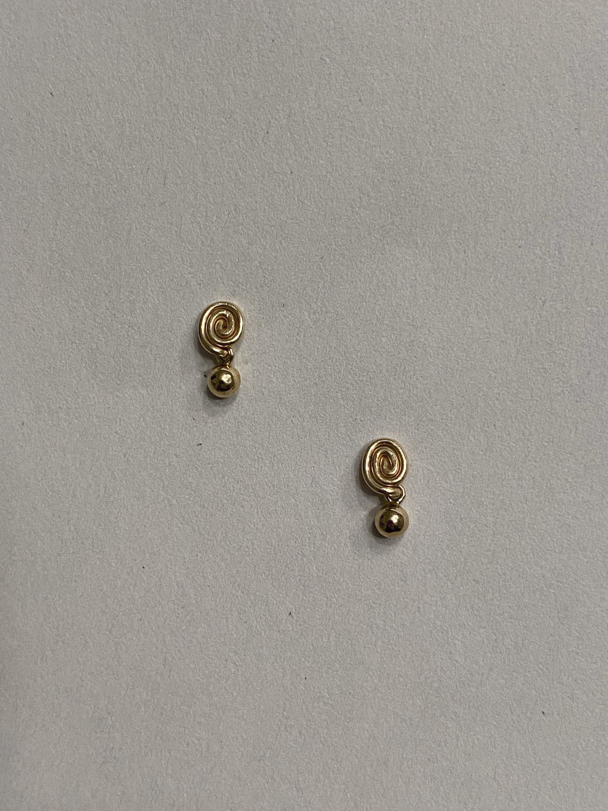 Stunning Inward Sphere Earrings