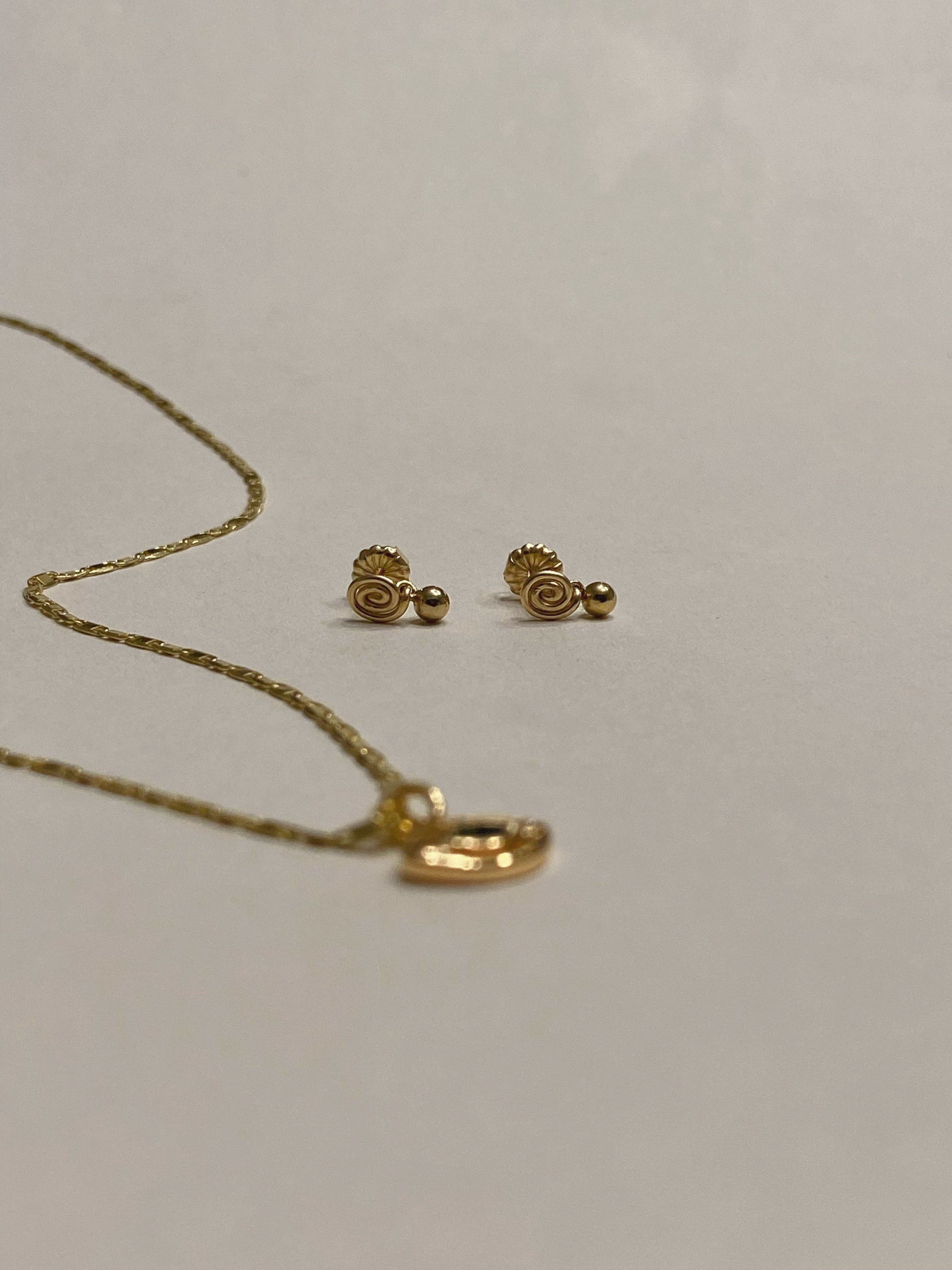 Stunning Inward Sphere Earrings