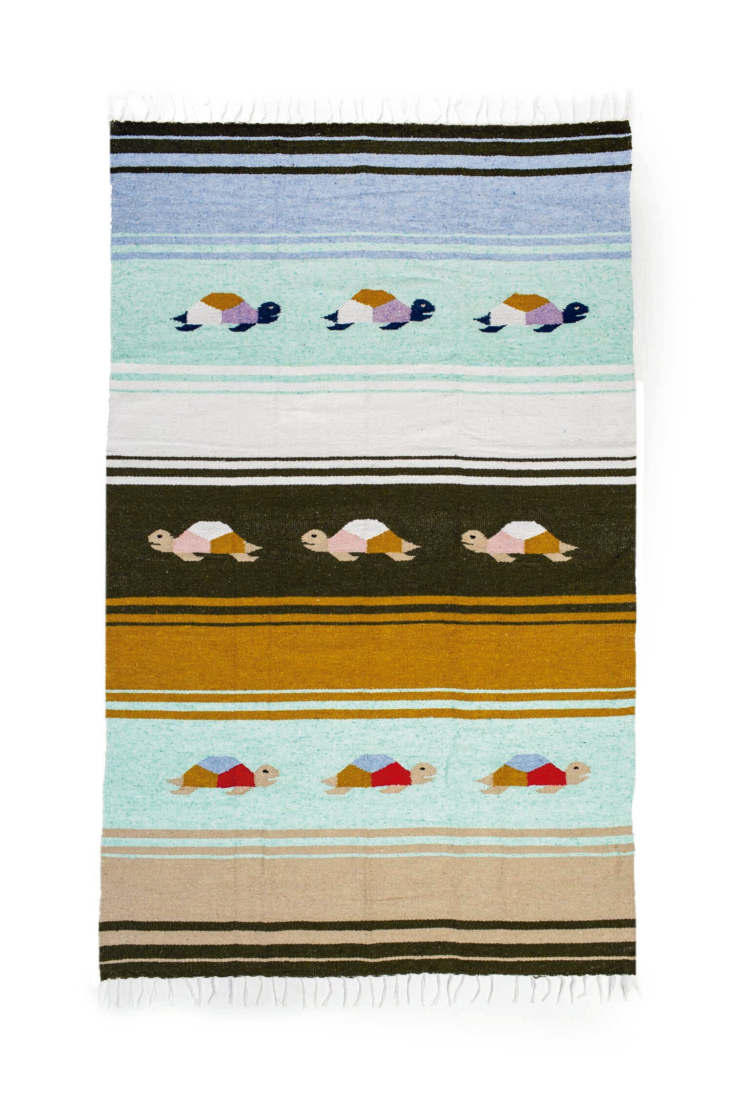 Tortuga Verde Blanket Roll