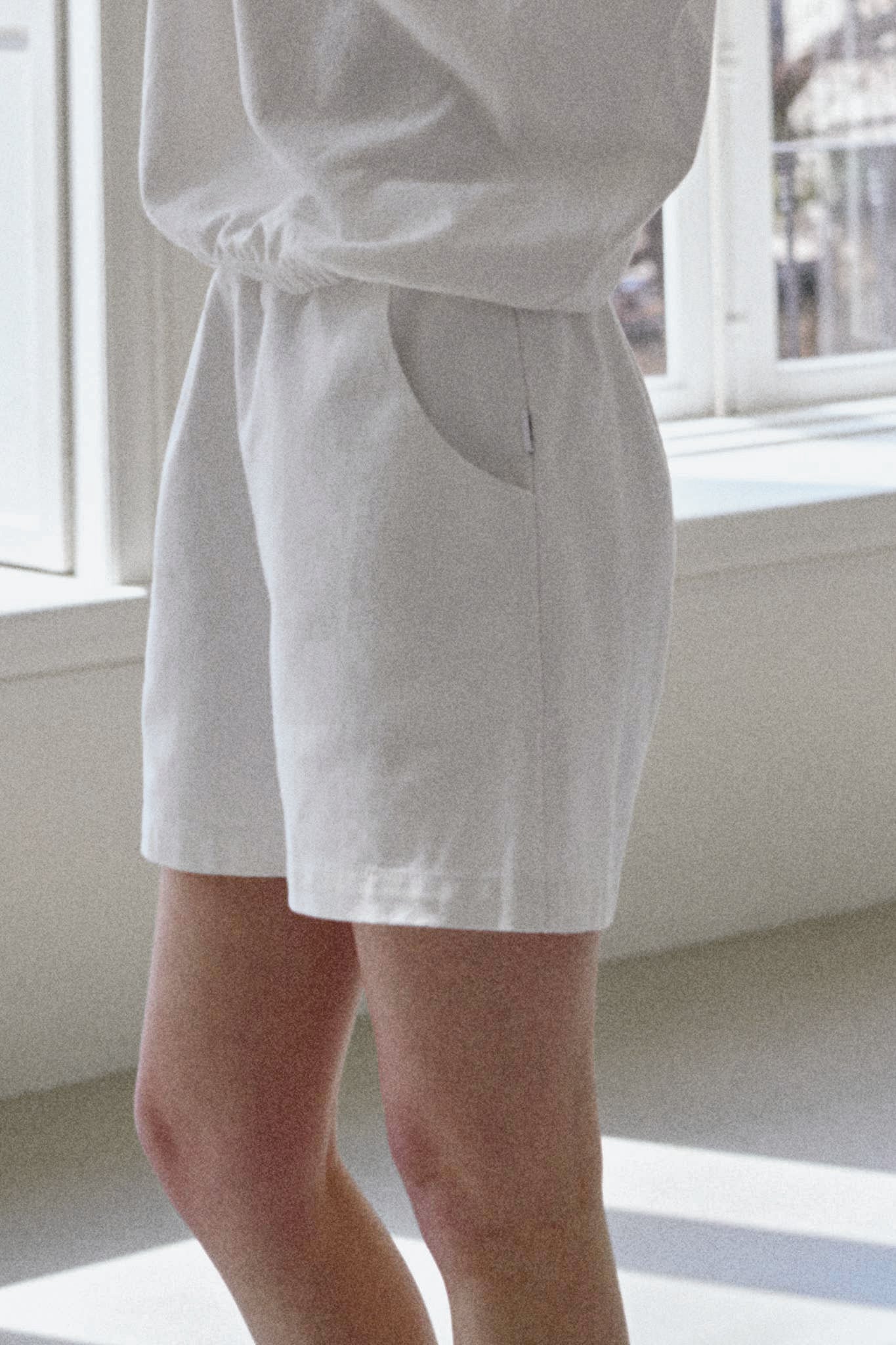 Stylish City Shorts in Milk