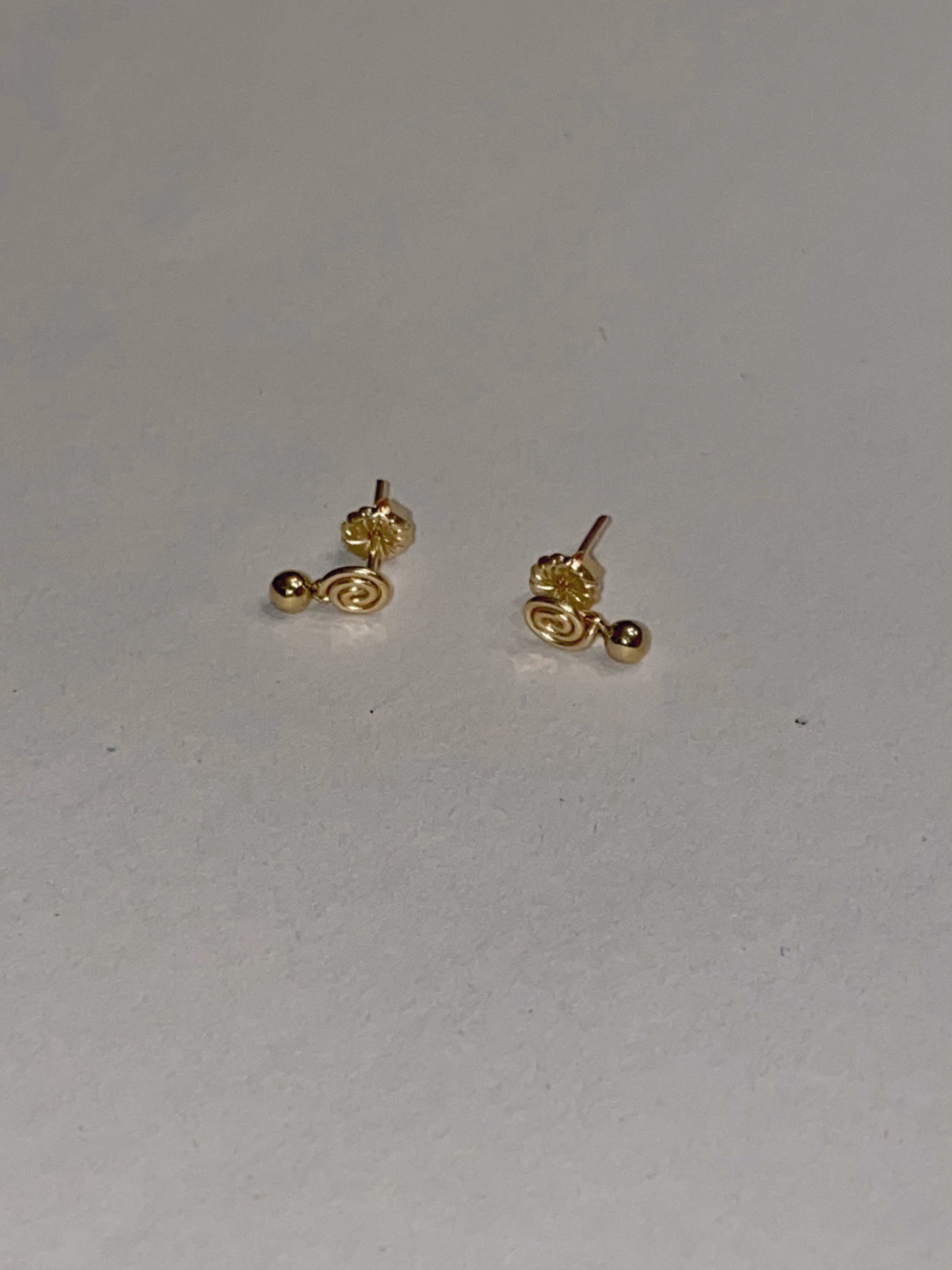 Stunning Inward Sphere Earrings