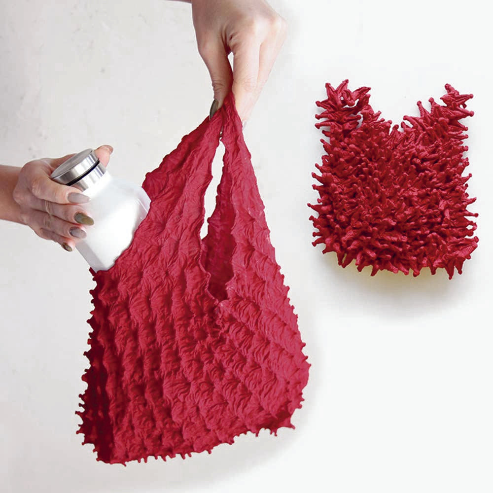 Elegant Japanese Shibori Grocery Bag