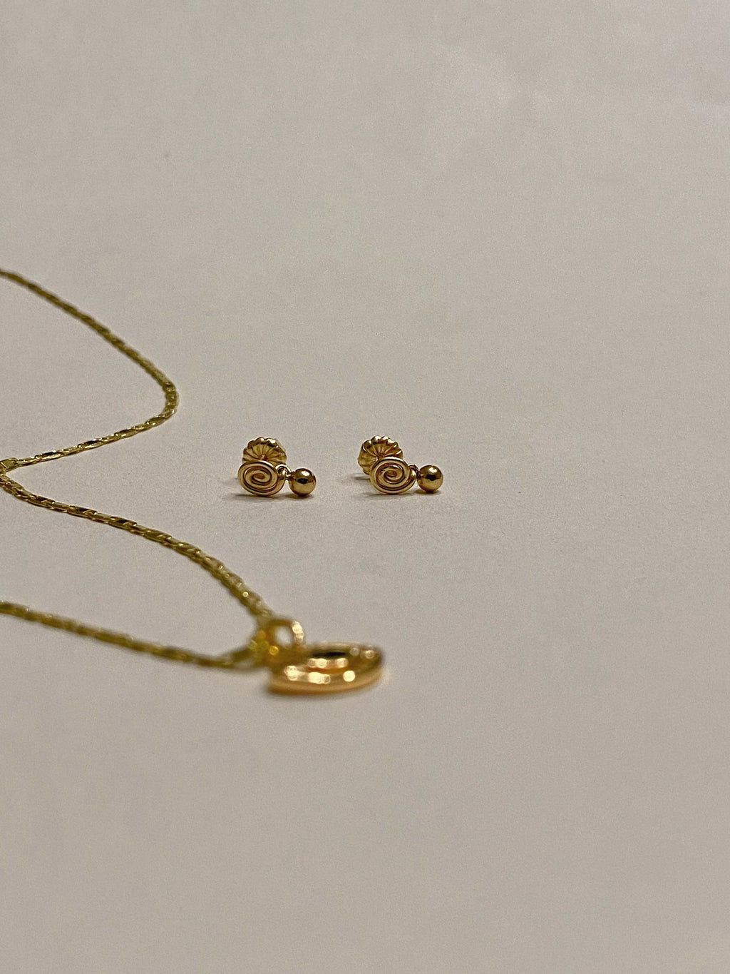 Stunning Inward Sphere Earrings