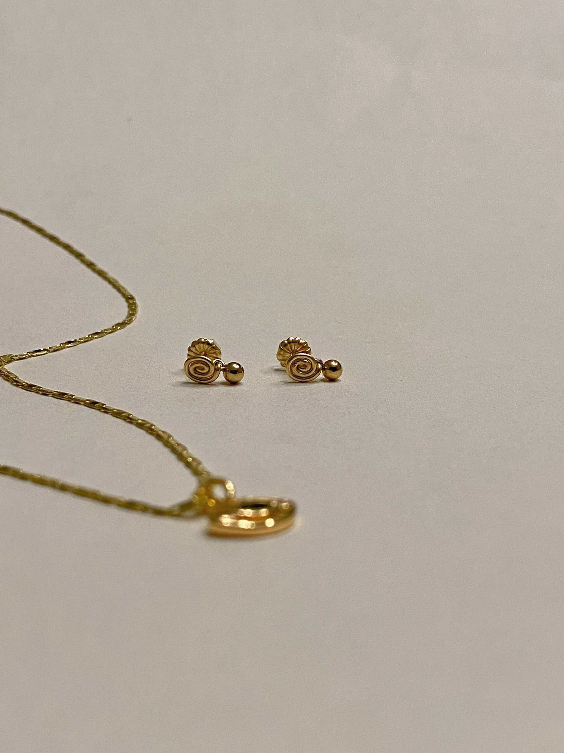 Stunning Inward Sphere Earrings