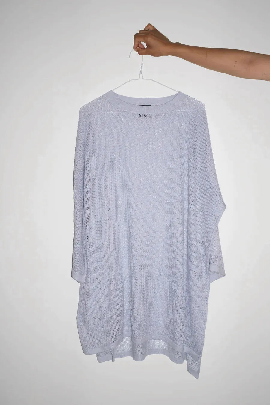 Stylish Max Knit Top in Blue