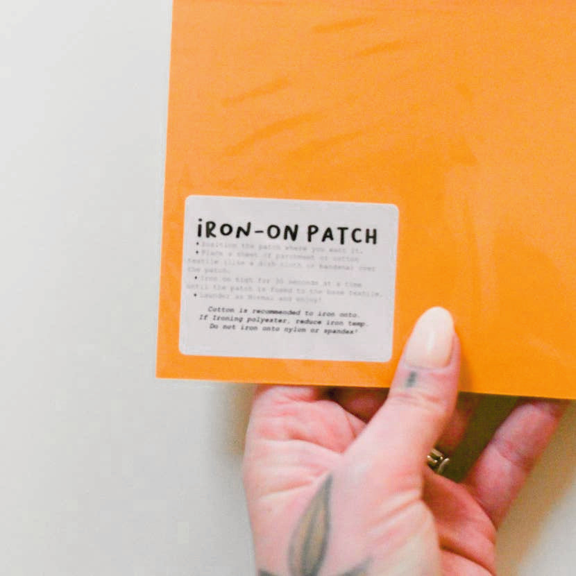 Small Iron-On Mending Patch Pack
