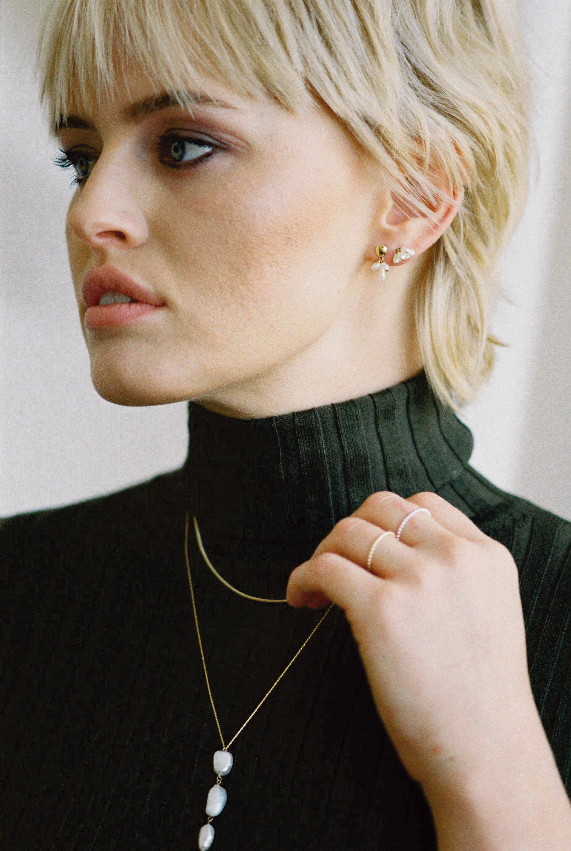 Fiore Studs: Timeless 14K Gold Filled