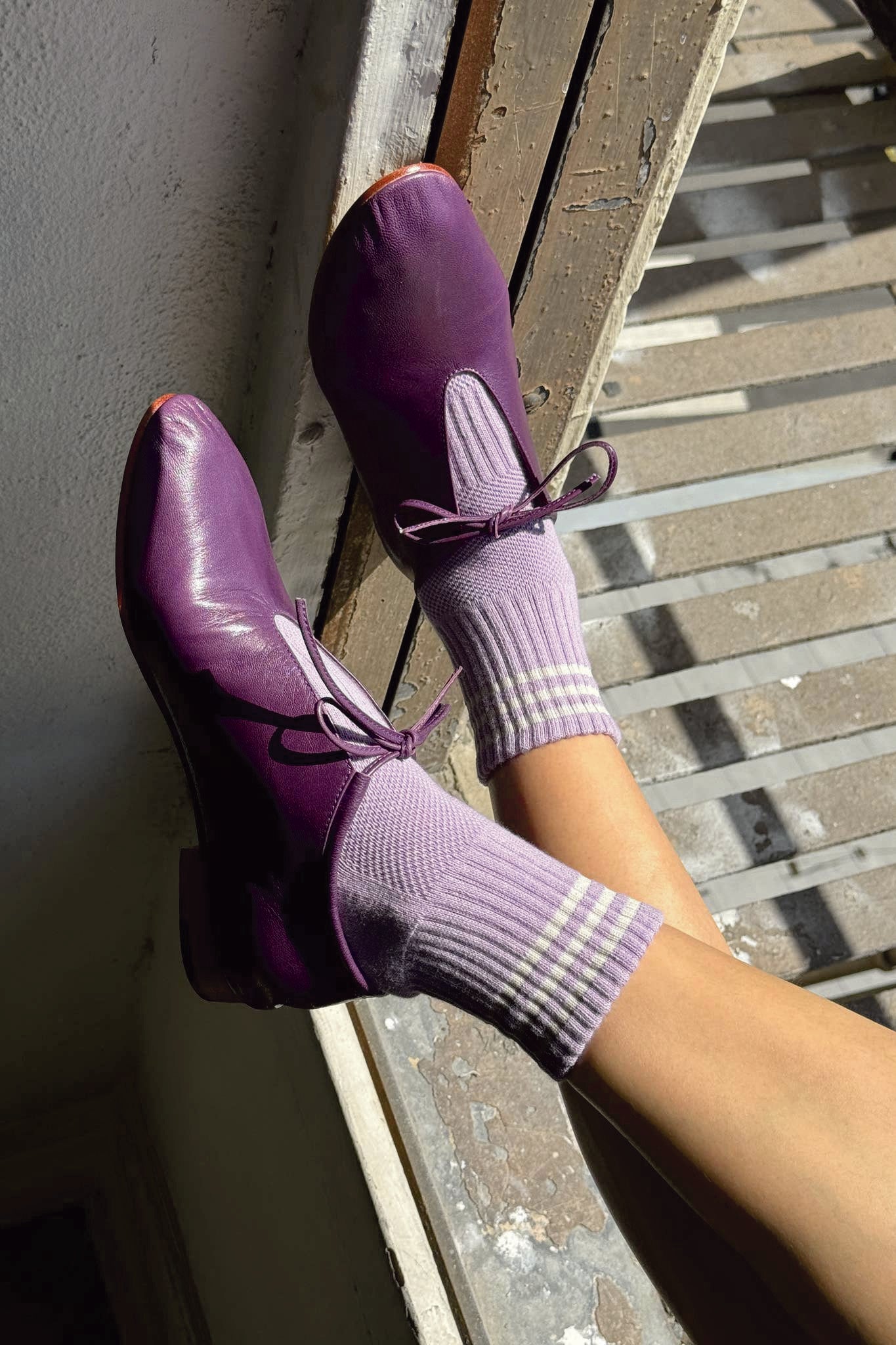 Chic Girlfriend Socks in Iris