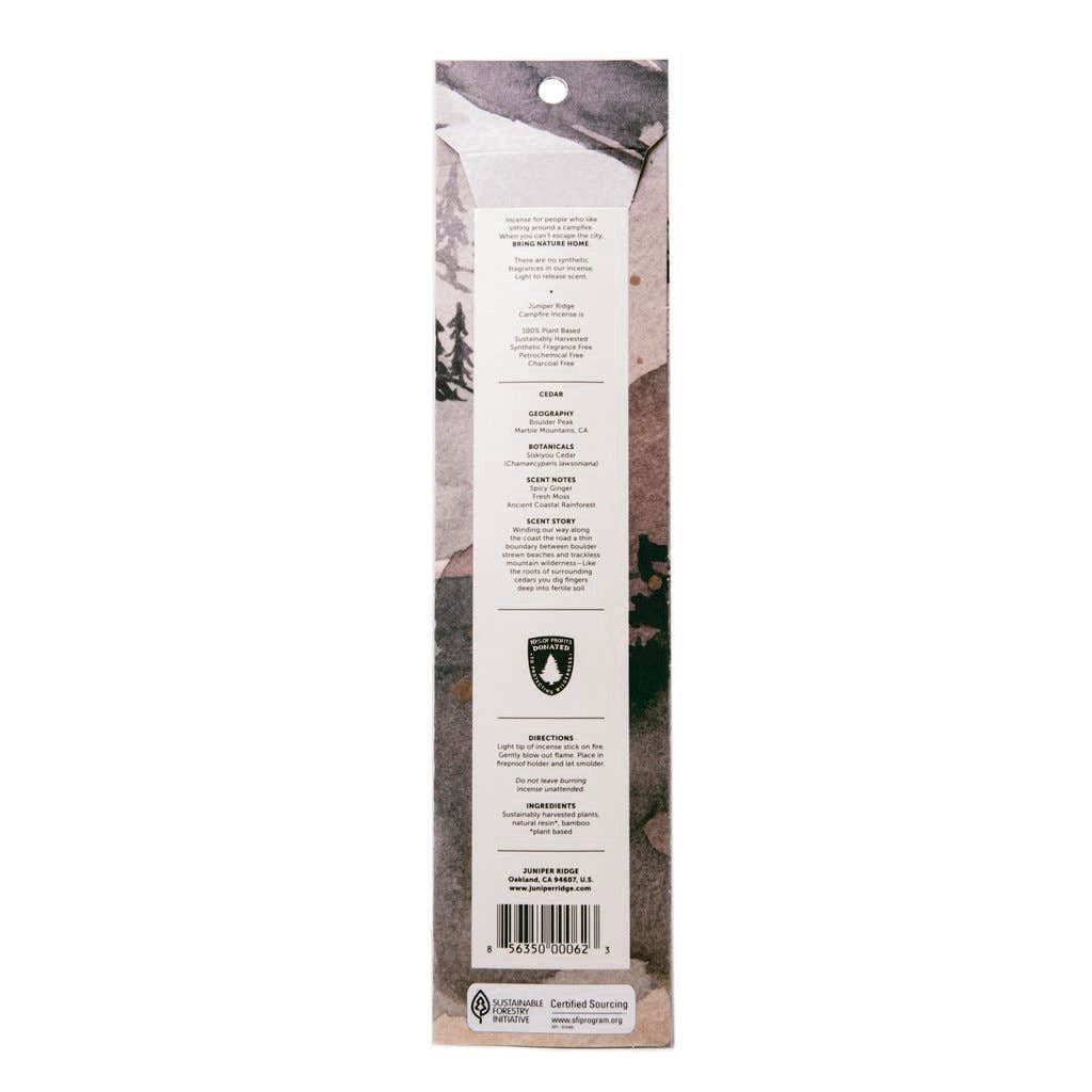 Cedar Campfire Incense