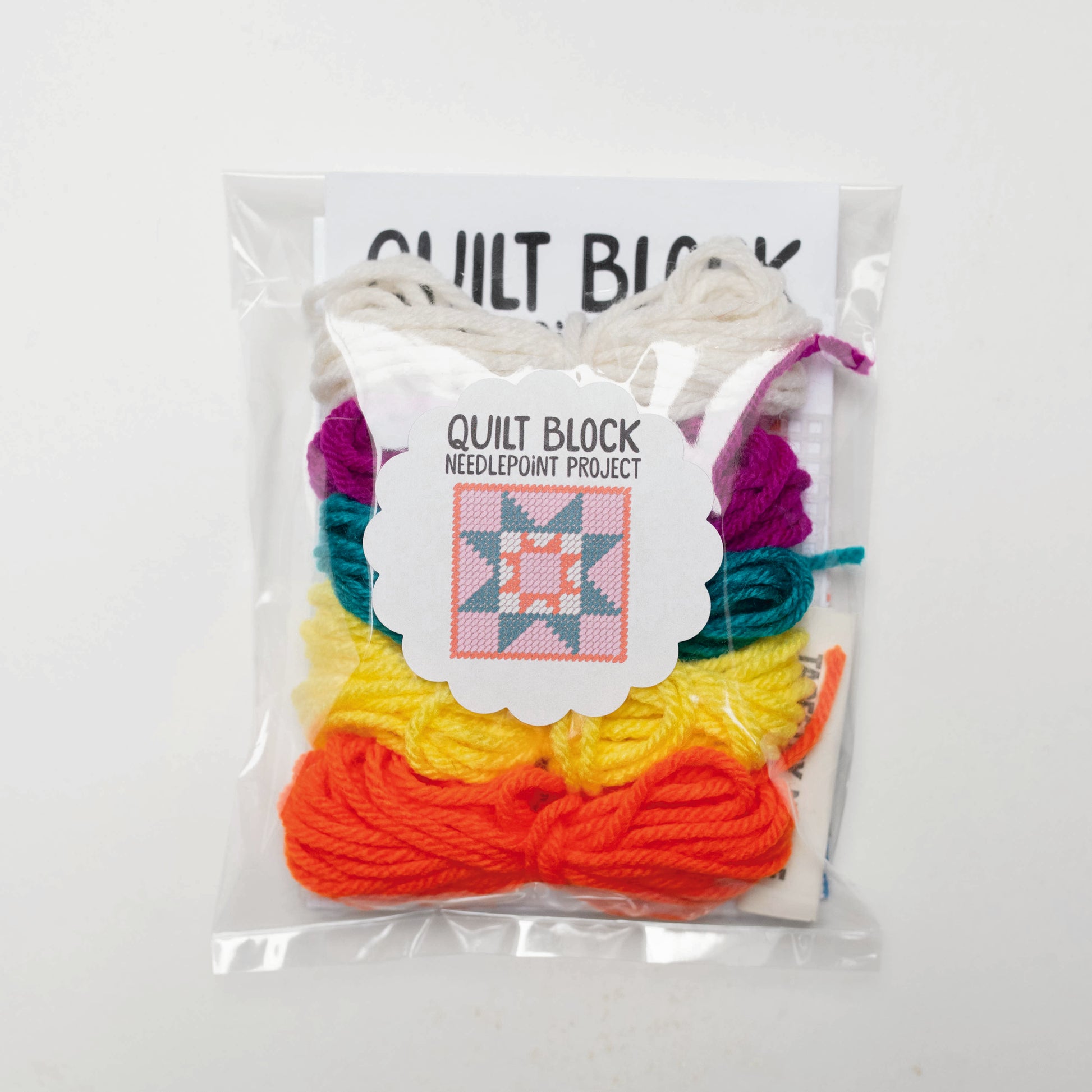 Stunning Quilt Block Needlepoint Kit
