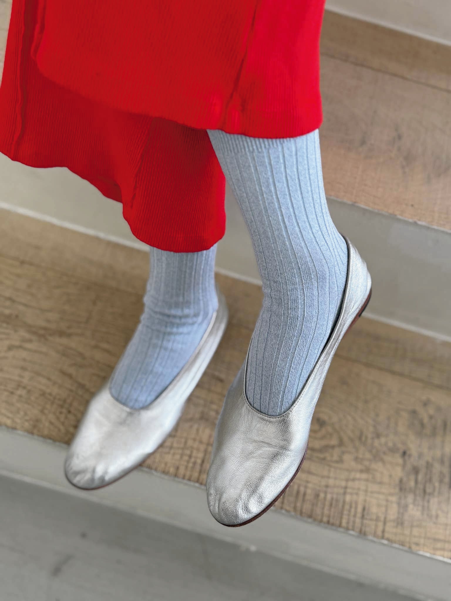 Her Socks: Morning Mist Magic